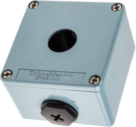 [7517114204] BOX METAL M/1HUL Ø22 XAPM1501