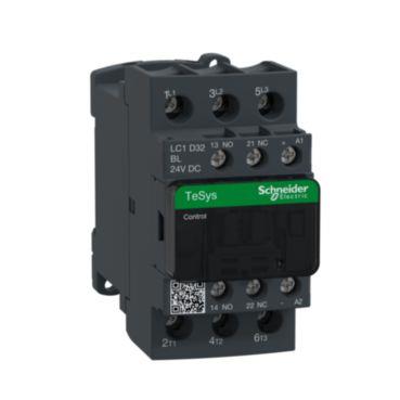 [7522409616] TeSys D kontaktor LC1D32BL 3P(3 NO) - AC-3 - <= 440 V 25 A - 24 V DC spole