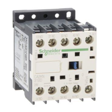 [7522026963] TeSys K kontrolrelæ - 3 NO + 1 NC - <= 690 V - 24 V DC standard kul