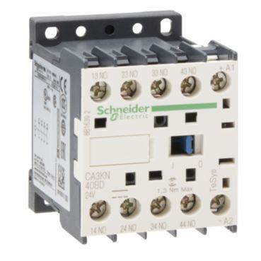 [7522027027] TeSys K kontrolrelæ - 4 NO - <= 690 V - 24 V DC standard kul
