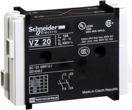 [7518300279] Hjælpekontakt VZ-7 1 slutte + 1 bryde