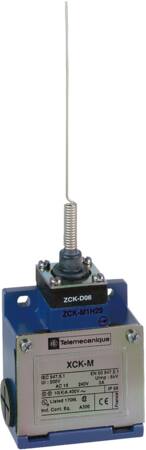 [7524017860] Endestop metal fjederpind NO+NC 3XM20