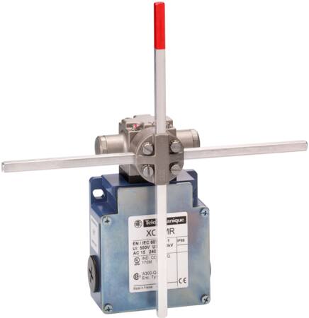 [7524703912] Endestop metal krydspind 2NC+2NC