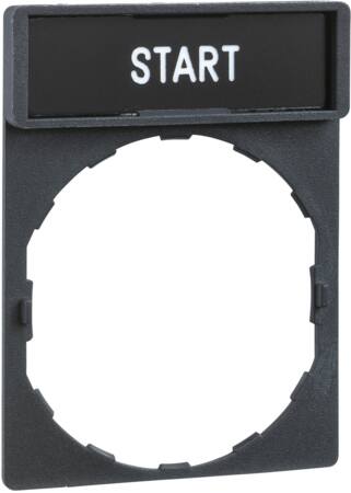 [7517809027] Skilt start ZBY2303 sort