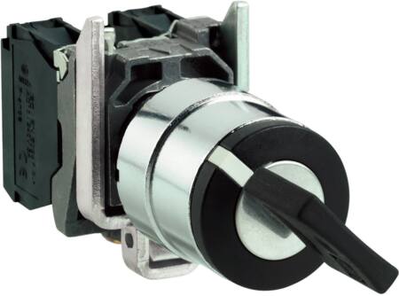 [7517800097] Harmony nøgleafbryder komplet med 2 faste positioner og nøgle (Ronis 455) ud i V 1xNO XB4BG21