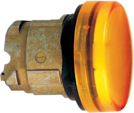 [7517805403] Harmony signallampehoved for LED med linse i orange farve