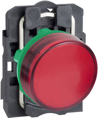 [7517901925] Harmony signallampe komplet med LED i rød farve og 24VAC/DC forsyning