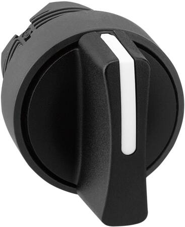 [7517901349] Harmony drejegreb i plast med et kort sort greb med 3 positioner og fjeder-retur fra H-til-M