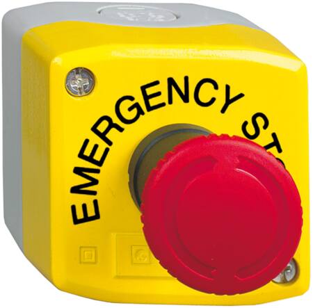 [7517900955] Nødstopbox Ø40 2NC 1NO "EMERGENCY STOP"