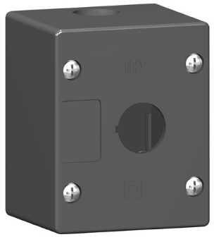 [7517900816] Trykknapbox tom m/1 hul aggresivt miljø