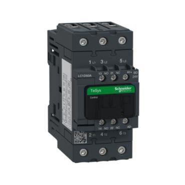 [7522509752] Kontaktor 50A 3 polet 1 slutte 1 bryde 24VDC LC1D50ABD