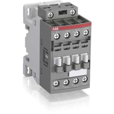 [2122711660] Kontaktor 3-polet 4kW 400V AC styrespænding 100-250V AC/DC hjælpekontakt 1NC skruetilslutning AF09-3