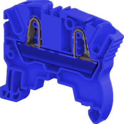 [5401017046] GENNEMGANGSKLEMME FJEDER 6MM² BLÅ