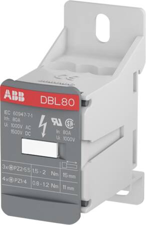 [2121720885] ABB DISTRIBUTIONSBLOK TYPE DBL 80A