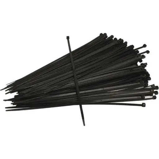 [6239165326] Strips / Kabelbinder 3,6 x 150 mm, sort (100)
