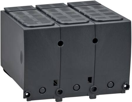 [3322704696] Klemmeafdækning  lang 3 polet til NSX400-630