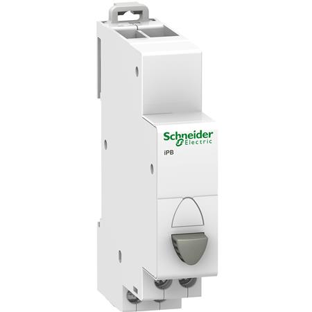 [3317000347] Trykkontakt iPB 20A 1NO Grå 250VAC 0,3W Bredde 18mm