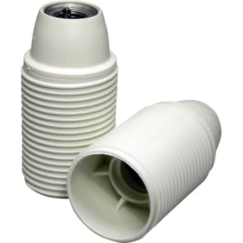 [9549000559] Kronefatning E14 hvid uden omløber