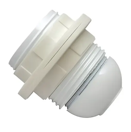 [9548761129] kronefatning e27 hvid m/2 ringe