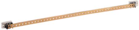 [1088010202] Actassi 19'' Rack 19'' Gulv rack tilbehør jordskinne - 40 tilslutninger