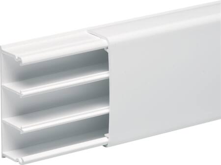 [9139116206] OL50 minikanal 25X60 3 rum hvid PVC