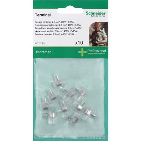 [9139138763] SAMLEMUFFE ONE WAY TERMINAL 2,5 MM2 - 1