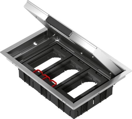 [9139120360] GULVBOKS UFB-360F RUSTFRI - 6 ENHEDER