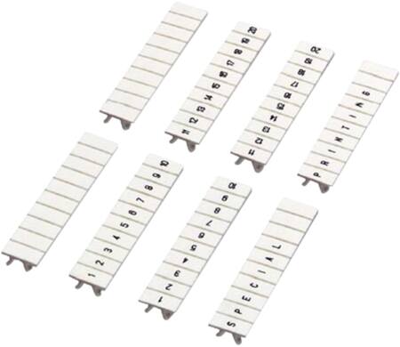[1512721931] Mærke 1-10 for 2,5mm2 klemme