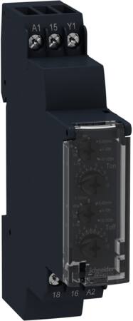 [7523006623] Timer 17,5mm asymmetrisk blink 0,1s-100t 1 C/O 5A 24VDC/24-240VAC