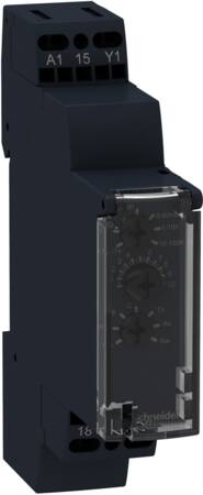[7523006665] Timer 17,5mm multifunktion 0,1s-100t 1 C/O 5A 12-240VAC/DC