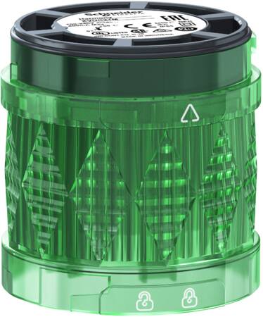 [7586048835] Harmony XVU Ø60 mm lystårn lysmodul med fast LED lys i grøn farve