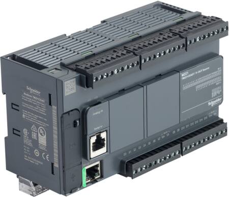 [7586047247] TM221 PLC, ETH,  DI24,AI2,DO16 PNP, 24V