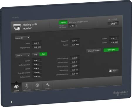 [7586048741] MAGELIS HMI 12" GTU. WIDESCREEN TOUCH