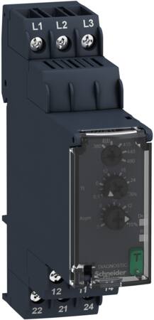 [7523007046] 3 FASET ASYMMETRIRELÆ 2C/O 3X400 VAC
