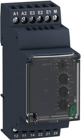 [7523007185] Zelio kontrolrelæ for måling af strøm 0,15..15A 2 C/O 8A 24-240 VAC/DC