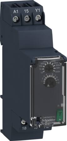 [7523006733] Timer forsinket tiltræk 1s-300t 1 C/O 8A 24-240V