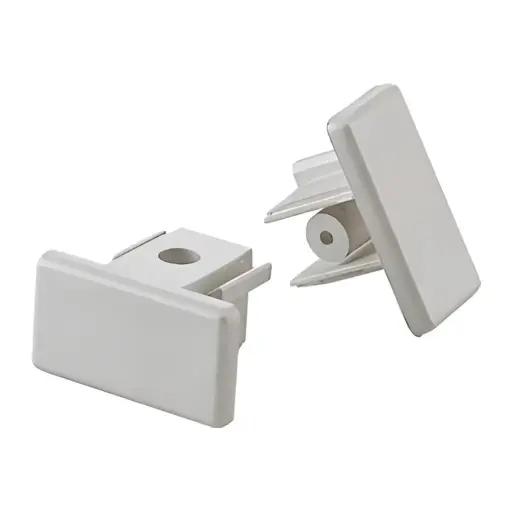 [5414102023] Square 1F 230V Endestykke - Alu