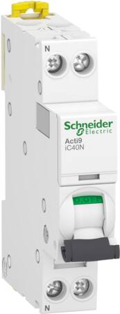 [3322098629] Automatsikring iC40N 1 Pol + Nul C-karakteristik 2A 6/10kA brydeevne Icu