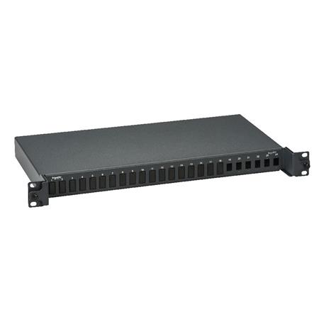 [1088013801] Actassi Fiberpatchpanel for 24xLC duplex (48 fiber) 1HE sort