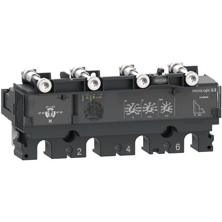 [3322740825] Strømrelæ MicroLogic 2.2 for ComPacT NSX 100/160/250 maksimalafbrydere elektronisk mærkestrøm 100A 4
