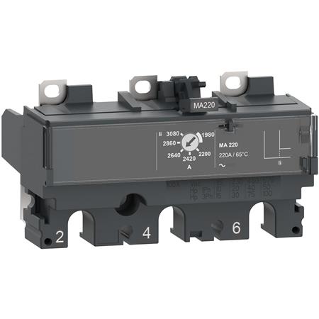 [3322741125] Strømrelæ MA150 for ComPacT NSX 160/250 maksimalafbrydere elektromagnetisk mærkestrøm 150 A 3 poler