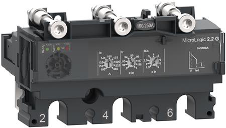 [3322741293] Strømrelæ MicroLogic 2.2 G for ComPacT NSX 100/160/250 maksimalafbrydere elektronisk mærkestrøm 100