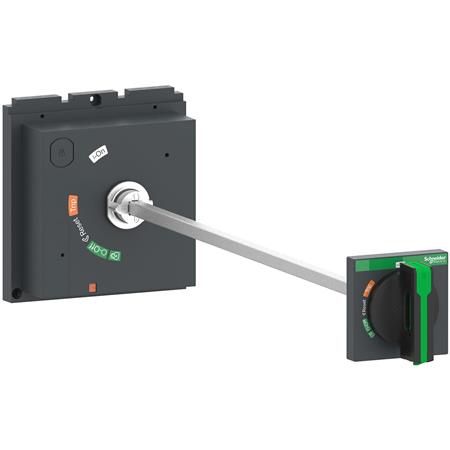 [3322748746] Forlænget drejegreb ComPacT NSX 400/630 sort greb aksellængde 209 til 600 mm IP55