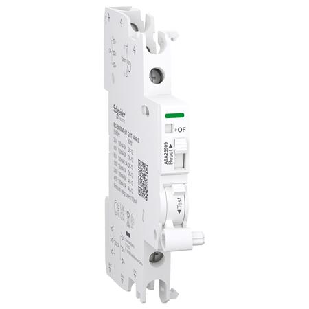 [3322096414] Acti9 Signal &  Alarm kontakt iOF 1OC 100mA til 6A for iC60 RCBO iC40 iCV40 skrueklemme top & bund 2