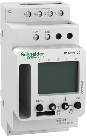 [3323140314] Skumringstimer IC Astro 2 kanaler 24/7 programering med 84 hukommelser 18 forskellige sprog i europa