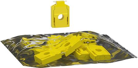 [3322050670] Låsebeslag til Kombiafbryder type iC60 RCBo pose m 10 stk låsebøjle fra 3,5-5,9mm