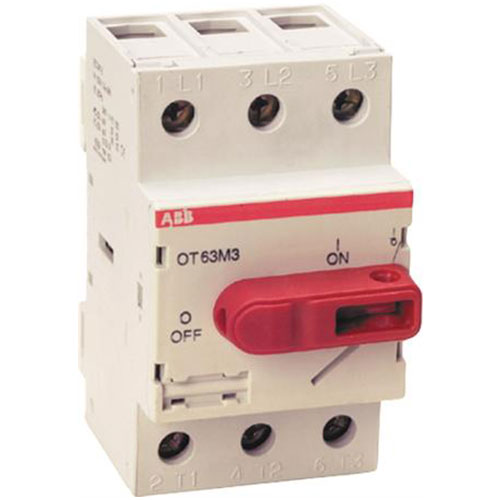 [2118752316] ABB lastafbryder 3P 25A til DIN-skinne
