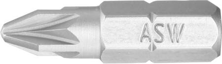 [0897106039] BITS POZIDRIV KÆRV PZ1 25MM 1/4