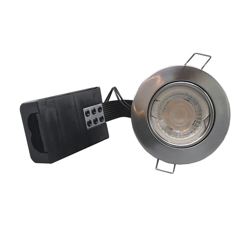 [957114089] Pro indbygningsspot m 4W LED pære 3000K - Børstet