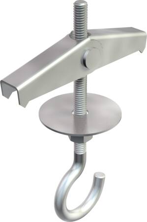 [5439001057] FJEDERKLAPPLØK M4X70 SKIVE/KROG